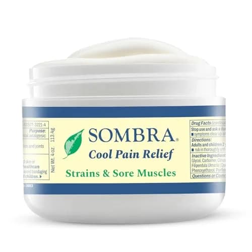 Sombra Cool Pain Relief Gel 4 oz | Targeted Cooling Relief for Sore Muscles & Sprains thumbnail 1