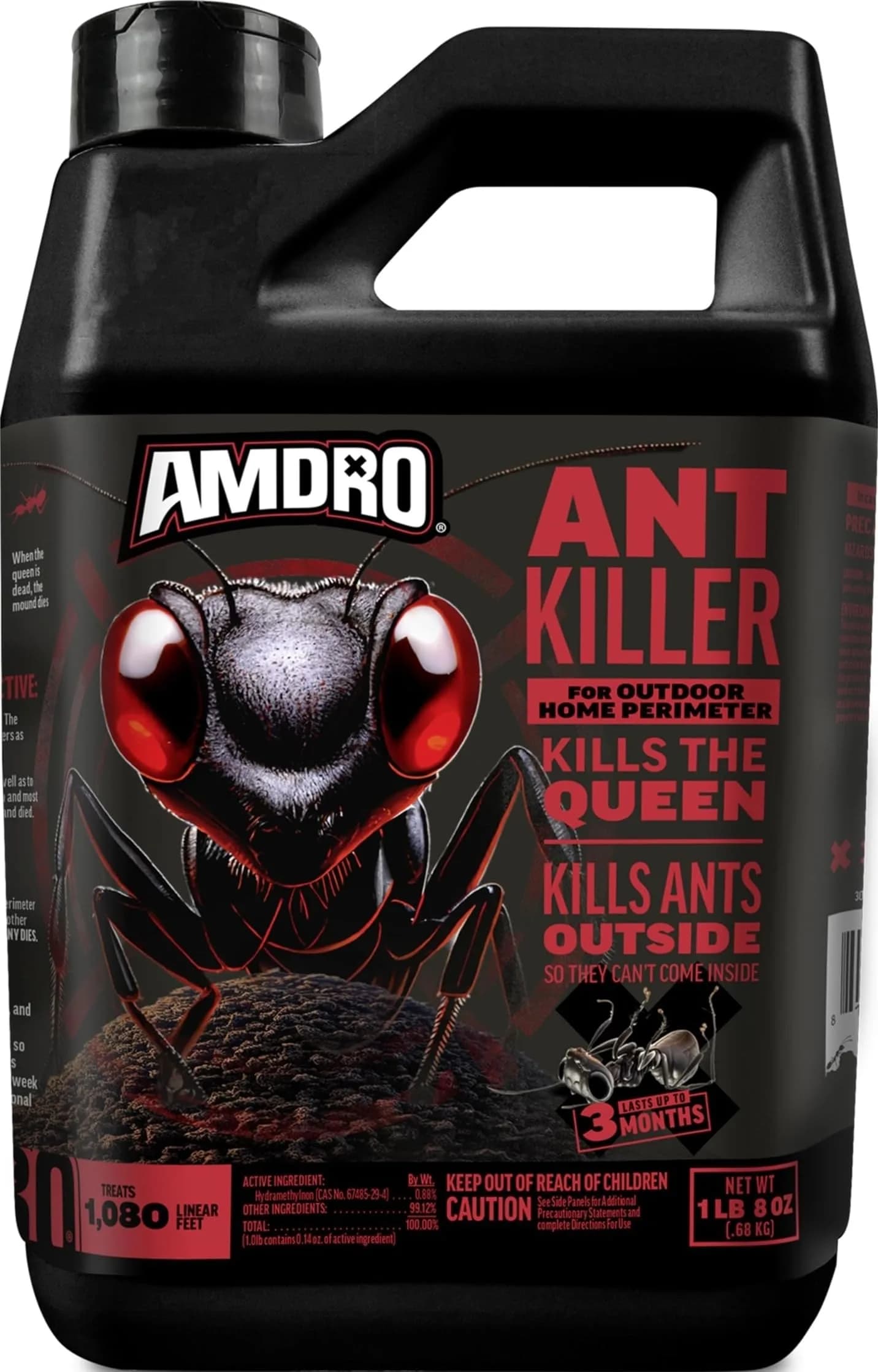 Amdro Ant Killer for Outdoor Home Perimeter Granules 24 Oz (680g) | Kills 25 Ant Species for 3 Months — 24 Ounces