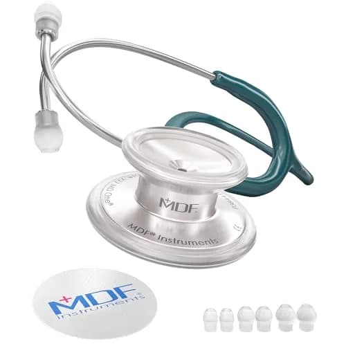 MDF Instruments MD One Stainless Steel Adult Stethoscope | 20+ Color Variations, Acoustic Clarity, Latex-Free thumbnail 1