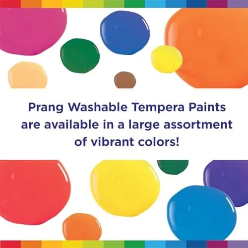 Prang Washable Tempera Paint, Turquoise, 16 Fl Oz. | Vibrant, Non-Toxic & Washable for Kids & Art thumbnail 5