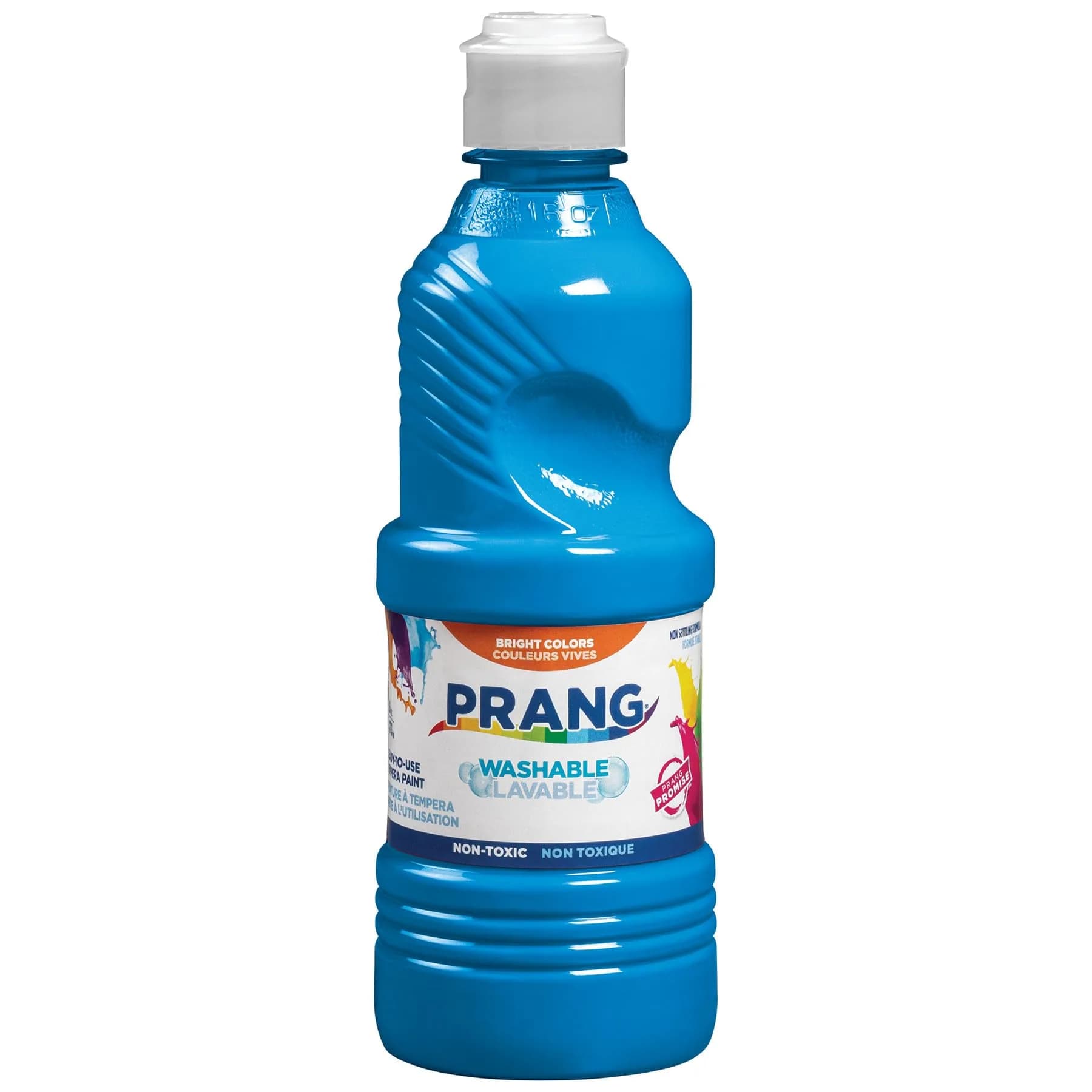 Prang Washable Tempera Paint, Turquoise, 16 Fl Oz. | Vibrant, Non-Toxic & Washable for Kids & Art - main product image