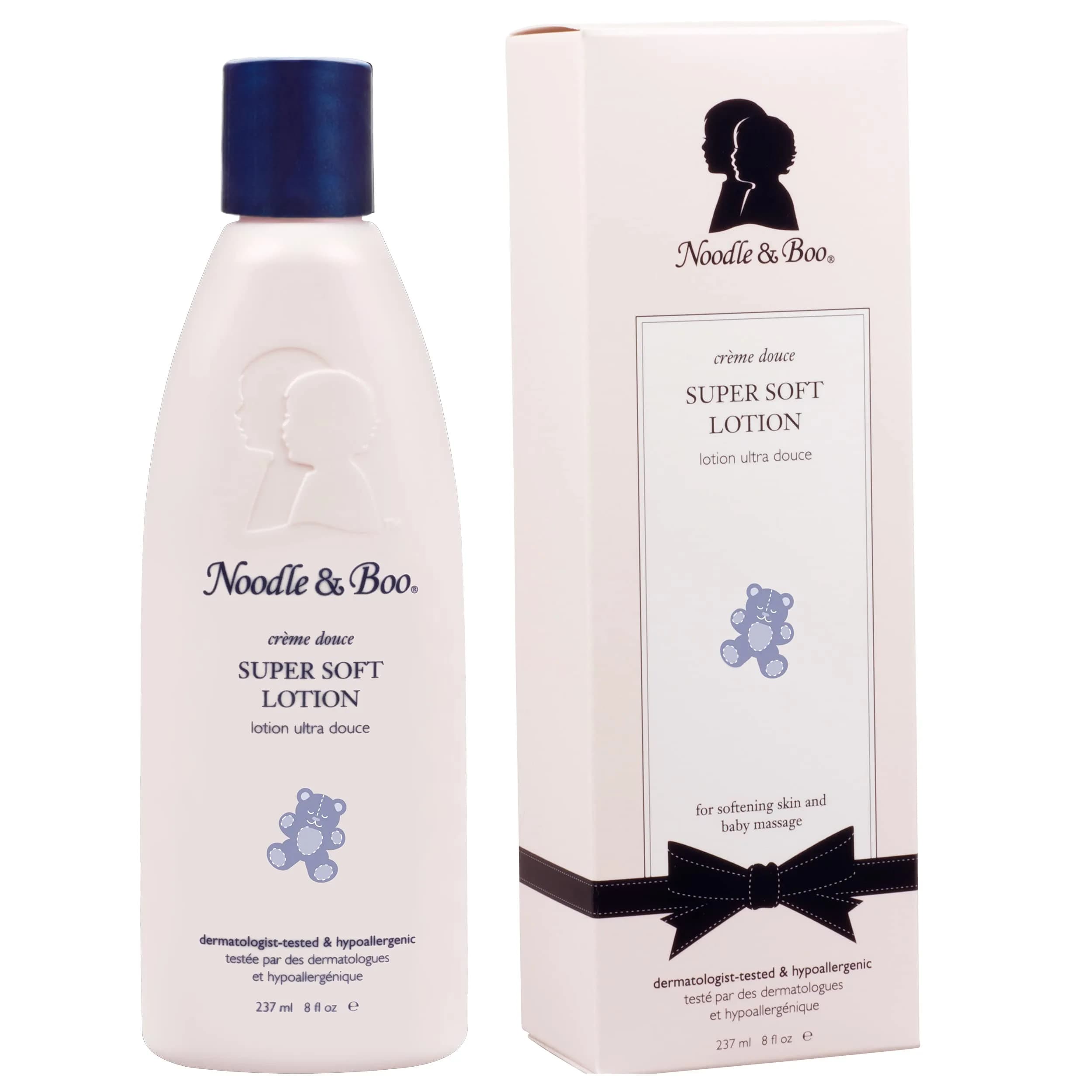 Noodle & Boo Super Soft Moisturizing Lotion for Daily Baby Care 473ml (16 Fl Oz) | Hypoallergenic for Sensitive Skin — 8 Fl Oz