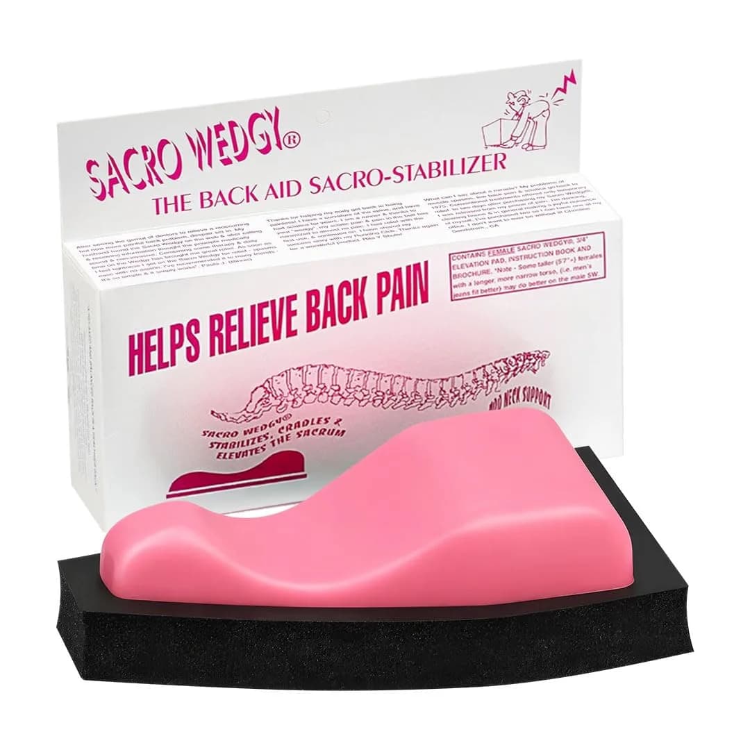 Sacro Wedgy Female Sacrum Support Wedge 16.5cm (6.5in) | USA Imported for India