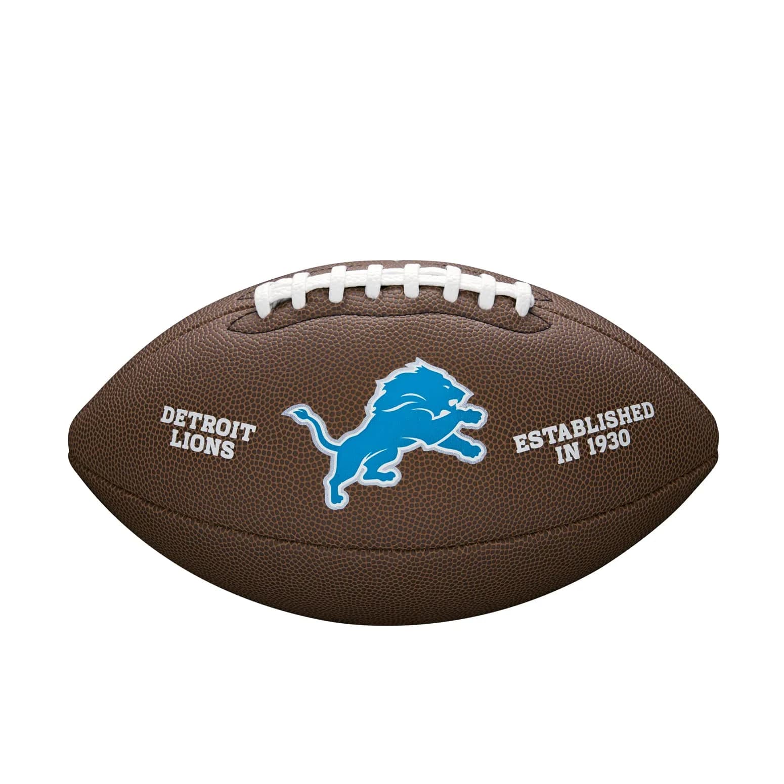 Wilson NFL Backyard Legend Football, Official Size, Composite Leather | Detroit Lions Team Logo