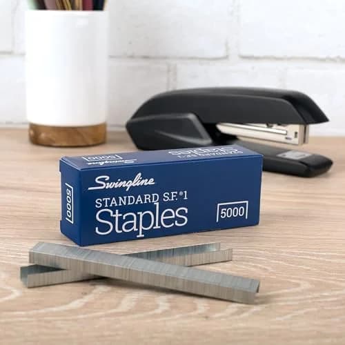 Swingline Standard Staples 5 Pack (25,000 Staples Total) | Reliable Performance for Desktop Staplers thumbnail 3
