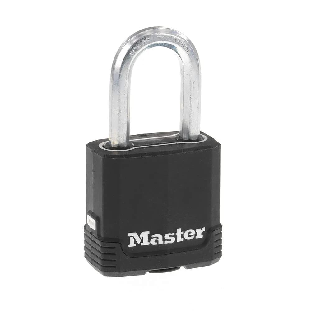 Master Lock Magnum Outdoor Padlock M115XDLF with 2 Keys | 48mm Laminated Steel Body, 38mm Boron-Carbide Shackle, Weather-Resistant - main product image