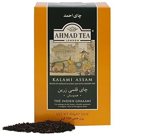 Ahmad Tea London Kalami Assam Loose Leaf Black Tea 454g (16oz) | Rich & Malty Flavor thumbnail 4