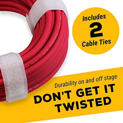 GLS Audio Mic Cable Patch Cord 25 ft | 6 Pack Male to Female XLR for Studio & Stage thumbnail 6