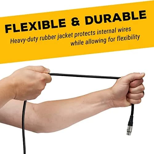 GLS Audio Mic Cable Patch Cord 50 ft | Heavy-Duty 2 Pack, Male to Female XLR for Stage & Studio thumbnail 9