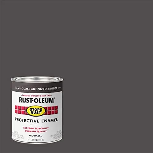 Rust-Oleum Stops Rust Semi-Gloss Enamel Paint 32 Fl Oz | Rust & Corrosion Resistant for Indoor & Outdoor Surfaces thumbnail 2