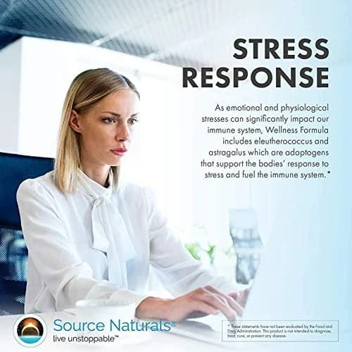 Source Naturals Wellness Formula, Advanced Immune Support - 60 Capsules | Herbal & Vitamin Defense thumbnail 6