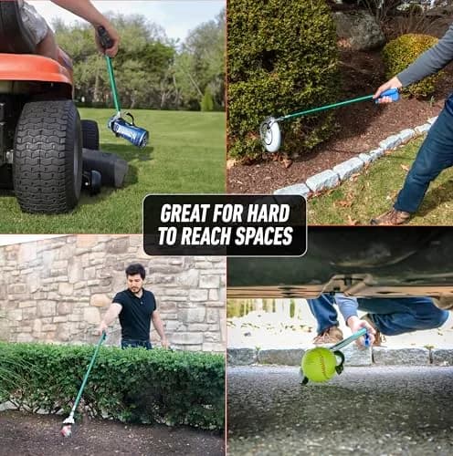 UNGER 48" Nifty Nabber Reacher with Built-in Magnet & Ergonomic Grip | Lightweight Aluminum Pole for High & Low Reach thumbnail 9