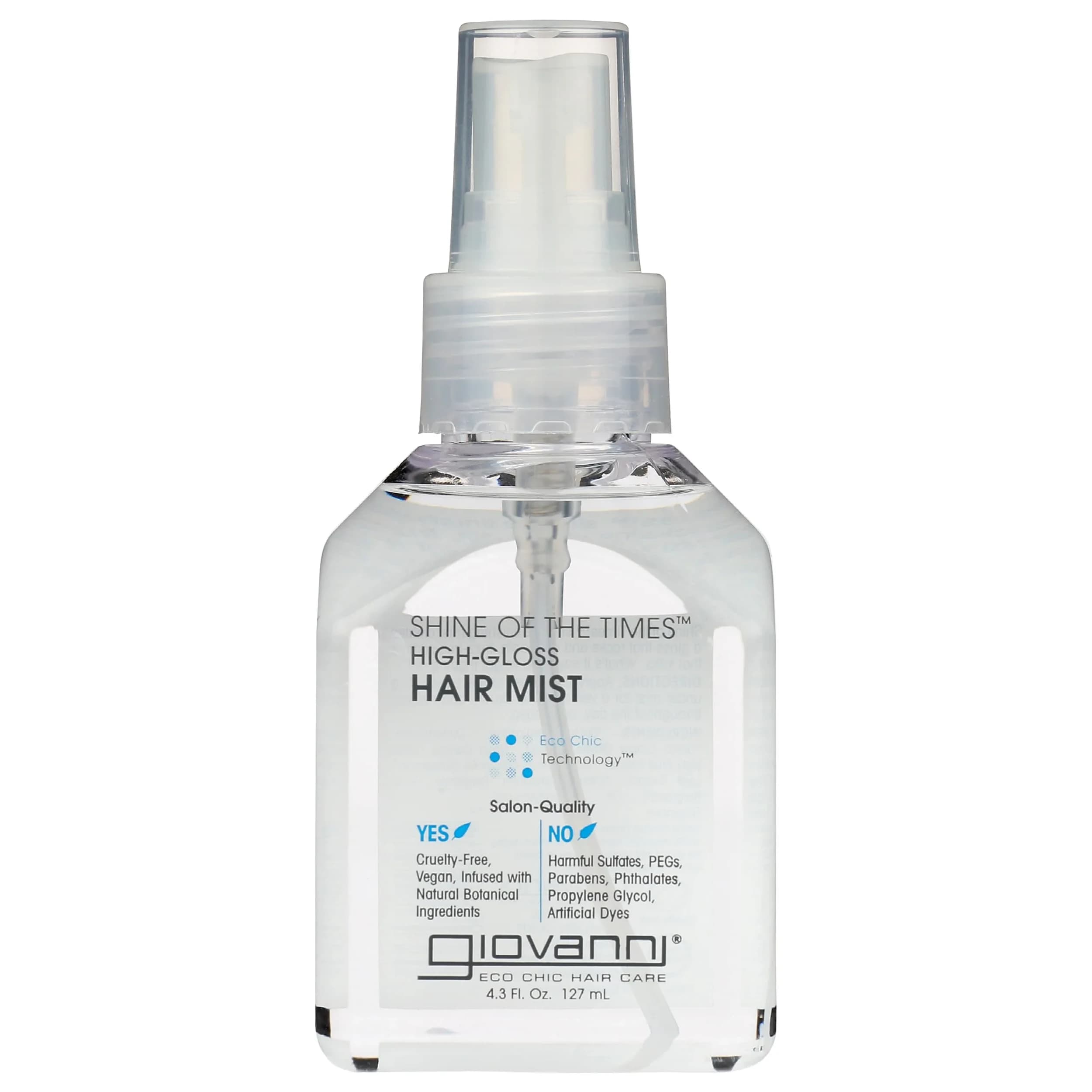 GIOVANNI Shine of the Times Finishing High-Gloss Hair Mist 127ml (4.3 fl oz) | Seals Style & Smooths Frizz - main product image