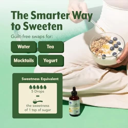 SweetLeaf Stevia Drops Liquid Sweetener, Lemon Drop - 2 Fl Oz | Zero Calorie, Natural Flavor, Keto Friendly thumbnail 5