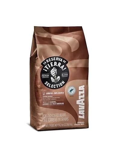 Lavazza Tierra! Selection Whole Bean Coffee Blend, Medium Roast, 2.2LB Bag | 100% Arabica, Rainforest Alliance Certified thumbnail 4