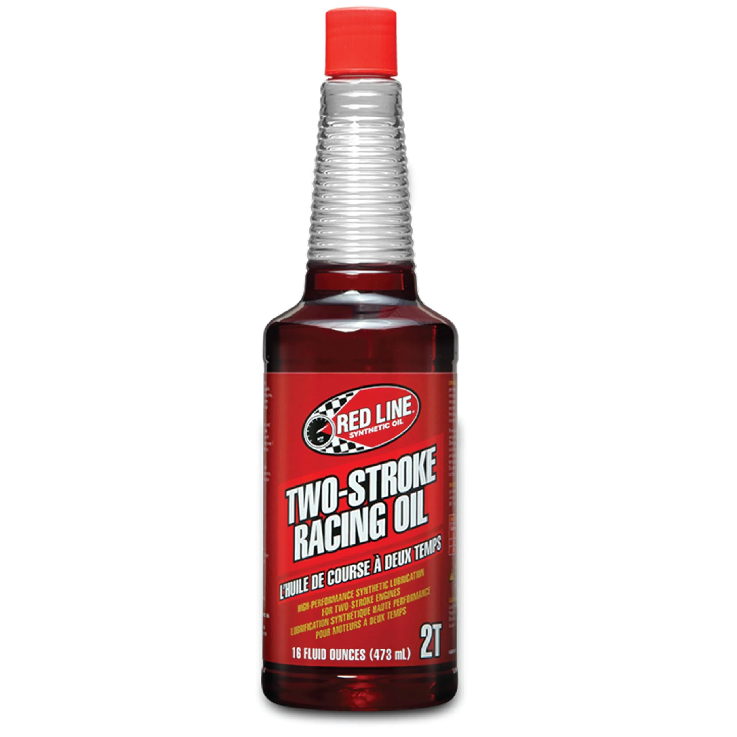 Red Line 40603 Two-Stroke Racing Synthetic Oil 473ml (16 Fl Oz) | Dyno Proven Power Gains — 16 Ounce