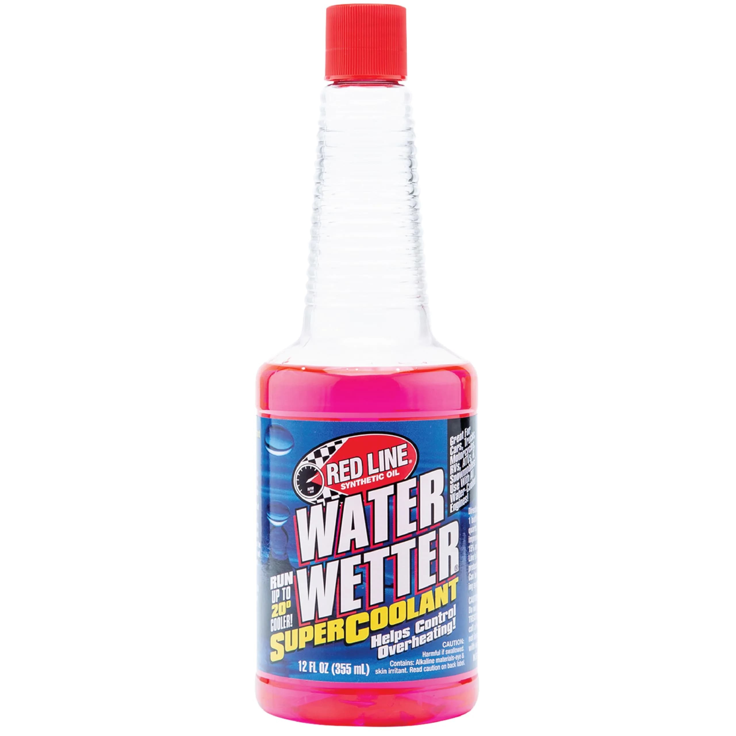Red Line WaterWetter Super Coolant 12 oz (144 fl oz Total) | Reduces Engine Temps Up To 30°F