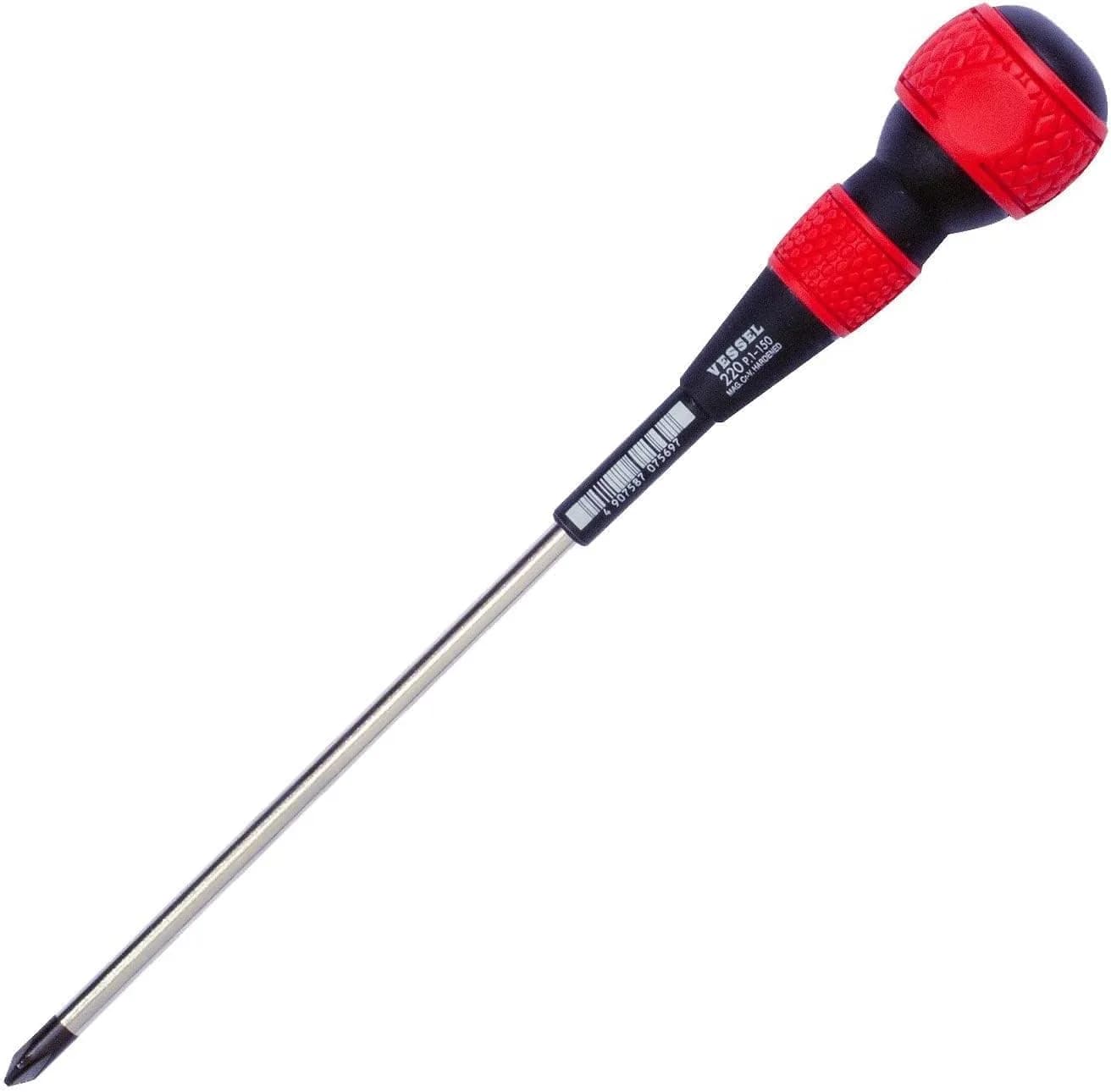 VESSEL Ball Grip Driver +1 x 150mm (5.9") | Cushioned Grip for Power Distribution Work - main product image