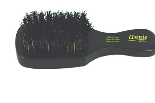 Annie Mini Pocket Combo Brush #2114 Natural Boar Bristles Hair Comb 17cm (6.7in) | Detangles & Smoothes Hair thumbnail 3