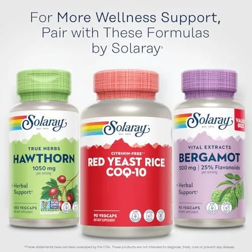 SOLARAY Red Yeast Rice with CoQ10 & Niacin thumbnail 6