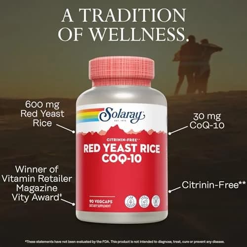 SOLARAY Red Yeast Rice with CoQ10 & Niacin thumbnail 3