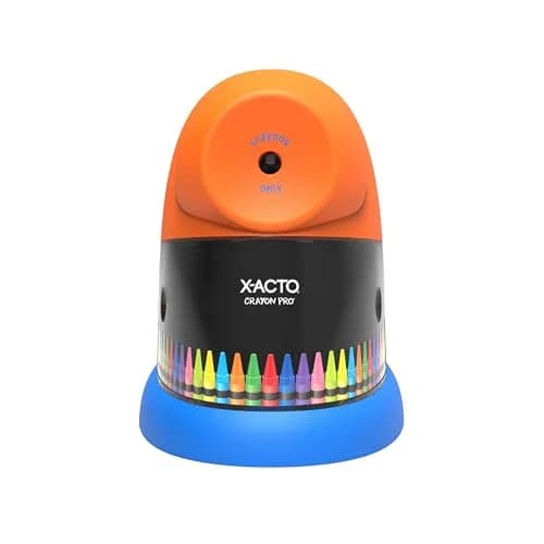 Elmer's Crayon Pro Electric Sharpener SafeStart 1 Count | Auto Peeling & Safety (112 words) thumbnail 2