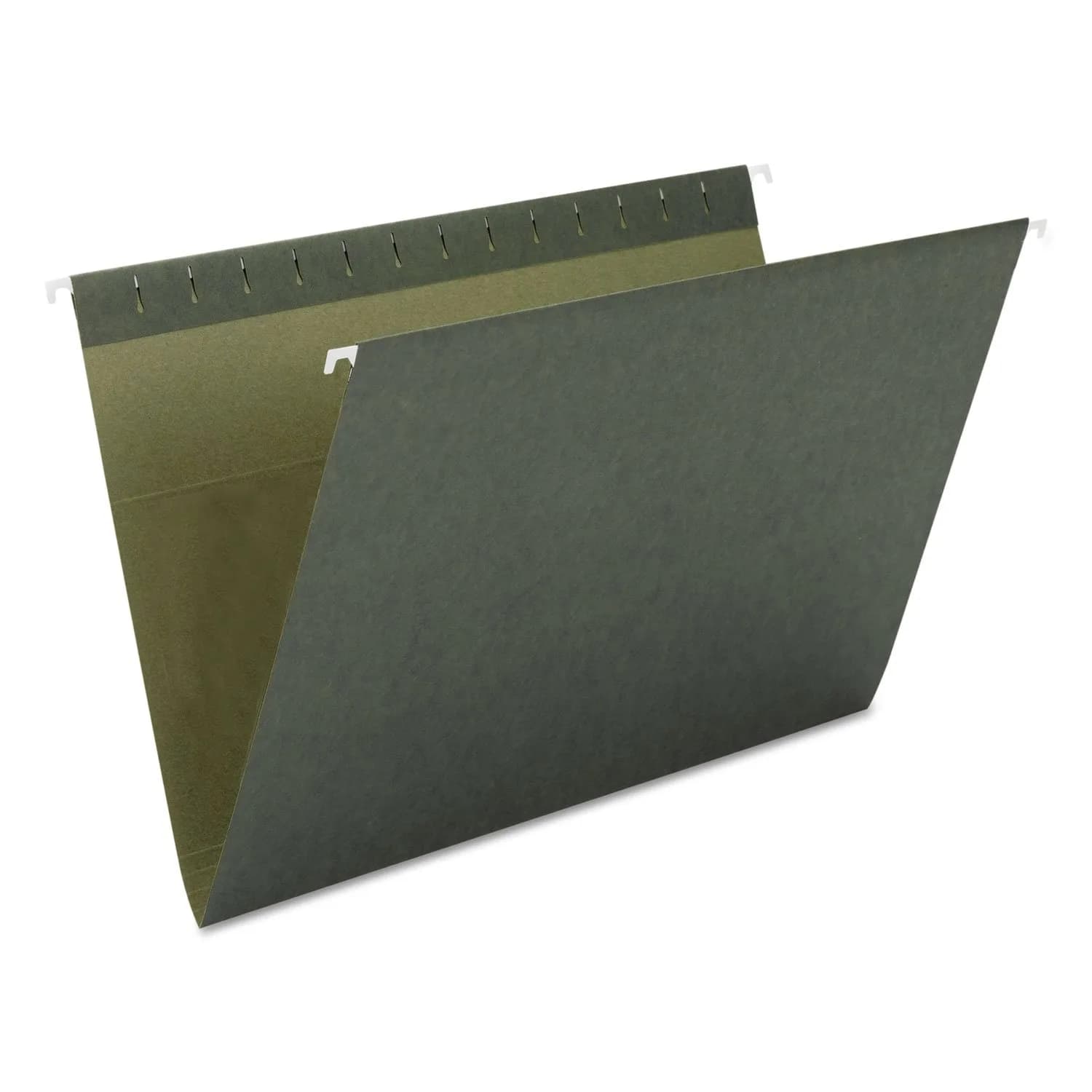 Smead Hanging File Folder, Letter Size, Standard Green, 25 per Box | Acid-Free Paper for Long-Term Storage - main product image