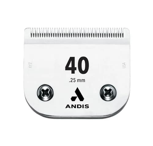 Andis 64076 UltraEdge Detachable Blade Size 40 1/100in Cut | Precision Grooming for Face, Feet, Ears thumbnail 1