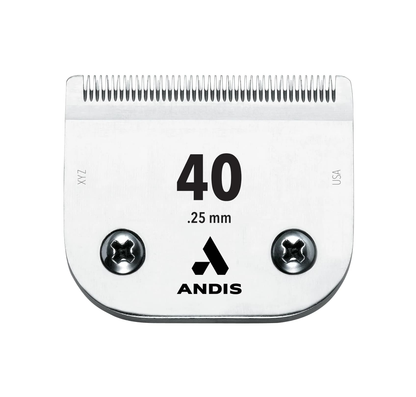 Andis Ultra Edge Dog Clipper Blade 10 | Carbon Steel, Heat & Rust Resistant (0.25 inch cut) — 40 Blade
