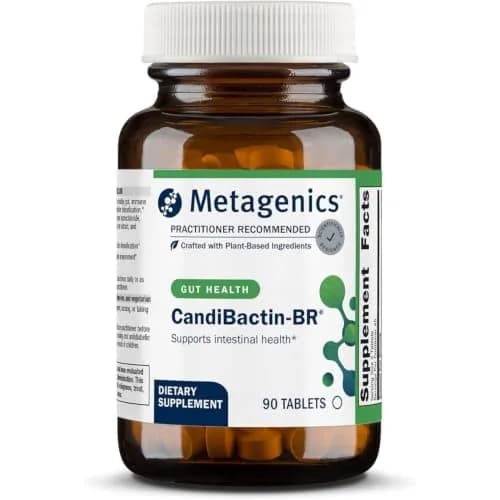 Metagenics CandiBactin-BR Berberine HCl 400 mg Gut Support, 90 Tablets | Gut Health & Detox Support thumbnail 1