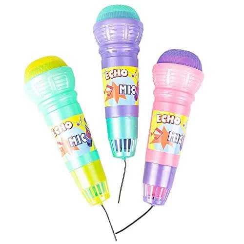 Rhode Island Novelty 10 Inch Echo Microphone Toy | Fun for Kids Ages 5+ thumbnail 1