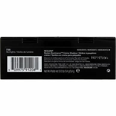 Revlon Illuminance Creme Eyeshadow Palette Skinlights 0.12 oz (3.4g) | Blendable Longwear Color thumbnail 6