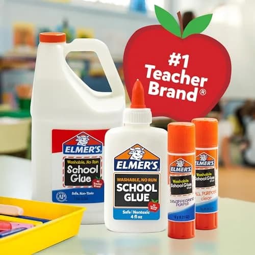 Elmer's All Purpose Glue Sticks, Washable & Non-Toxic, Clear, 22g, 12 Pack | Safe, Easy & Versatile for Crafts & School thumbnail 7