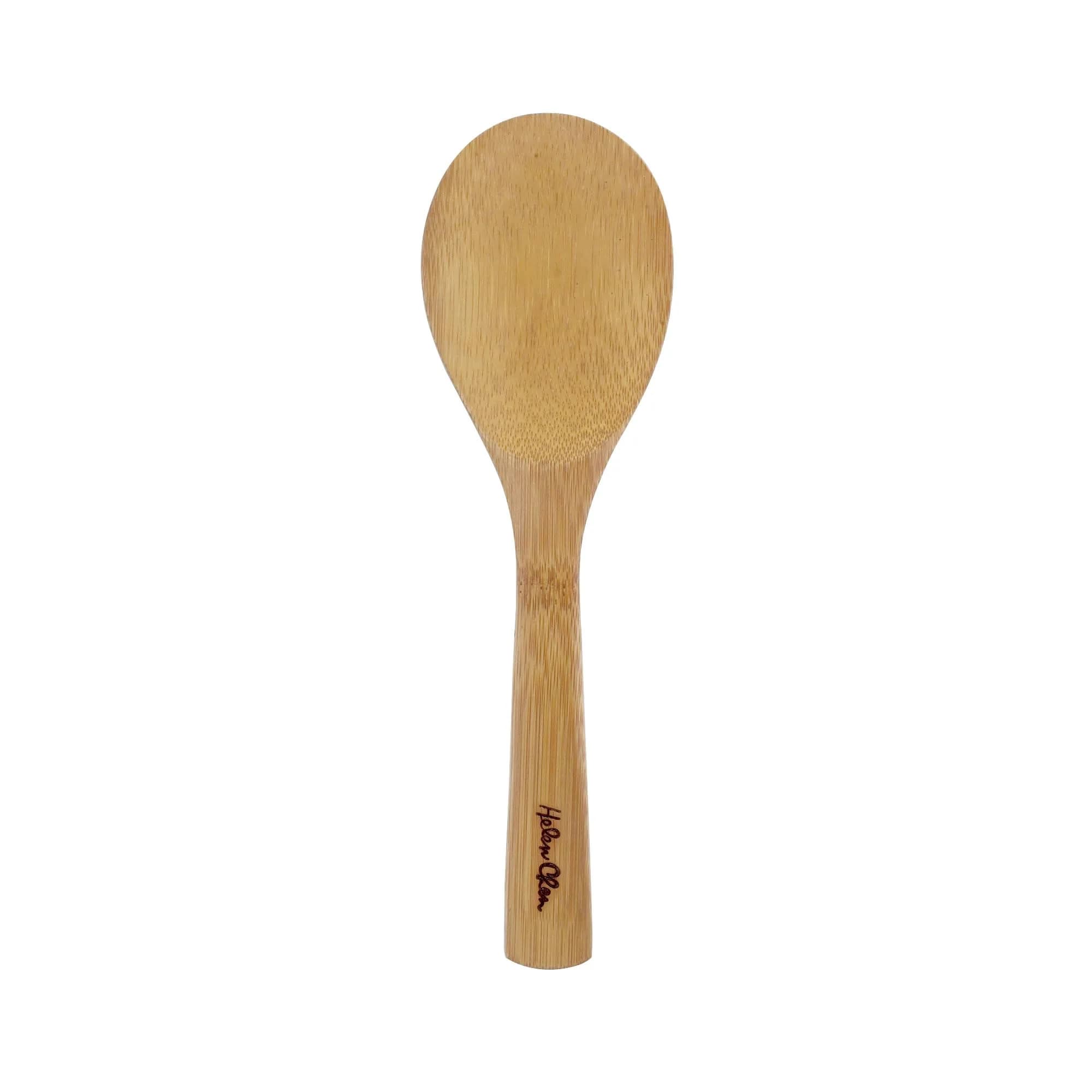 Helen's Asian Kitchen Bamboo Rice Paddle 9-Inch | Stir, Mix, Serve Rice & Mashed Potatoes - main product image