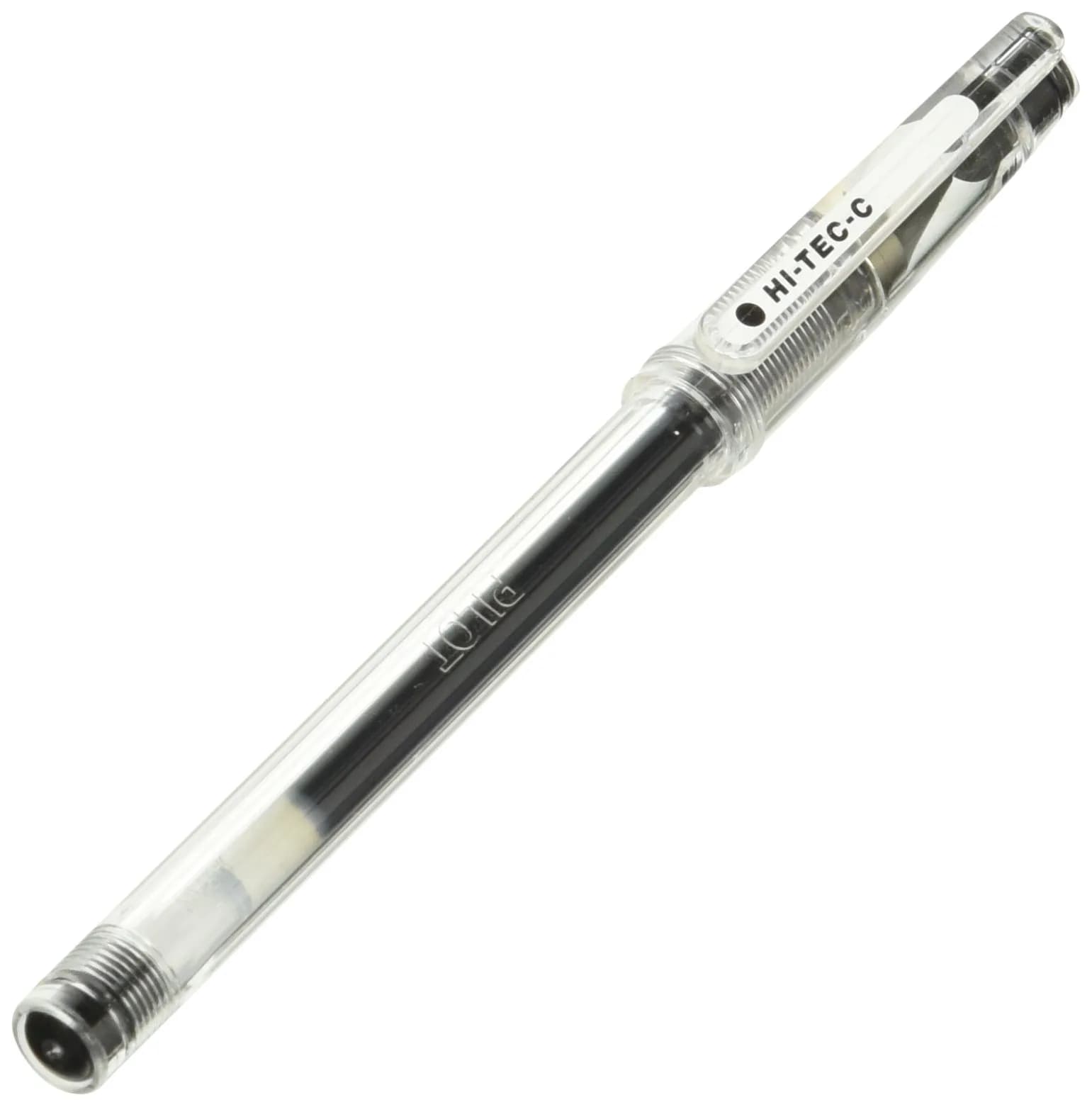 Pilot Hi-Tec-C 04 Gel Ballpoint Pen, Fine Point Black, 0.4mm (0.016in) | Smooth Ink Flow — Black