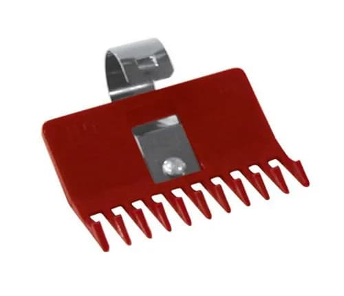 Speed O Guide SPG0132 Clipper Comb, Red | Accurate Hair Measurement & Durable Plastic (70-120 chars) thumbnail 2
