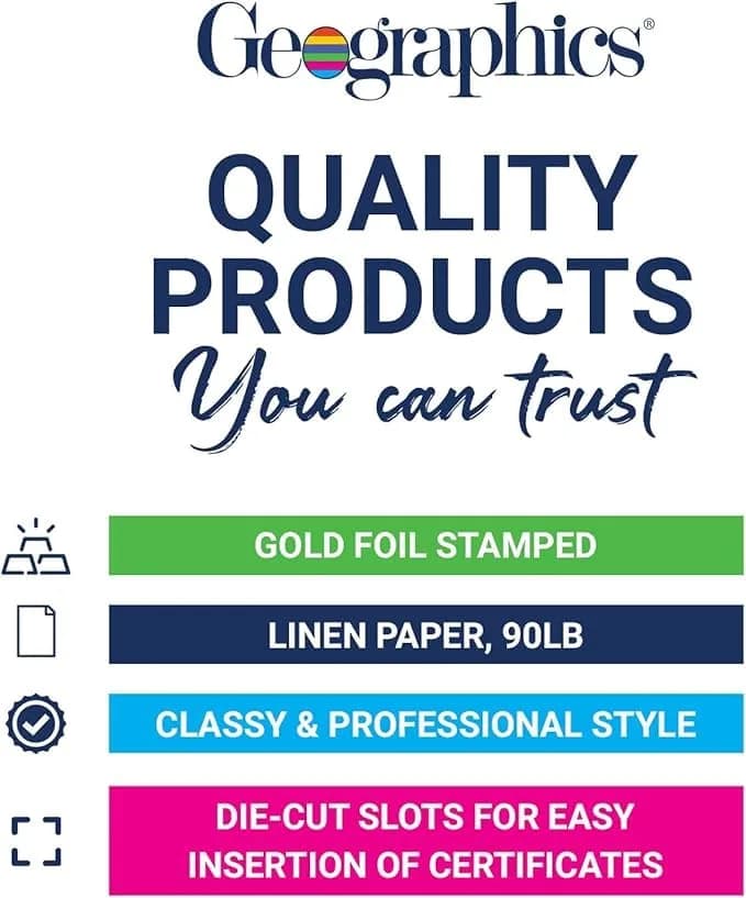 Geographics Award Certificate Paper - Silver Foil Flourish Border 12 Sheets (8.5 x 11 in) thumbnail 6