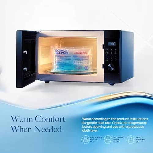 Accurate Manufacturing Blue Gel Pack 9" x 12" | Versatile Hot & Cold Pain Relief thumbnail 4