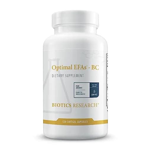 BIOTICS RESEARCH Optimal EFAs-BC, Triple Omega 3 6 9 Fatty Acids 120 Softgels | Heart, Brain & Joint Support thumbnail 1