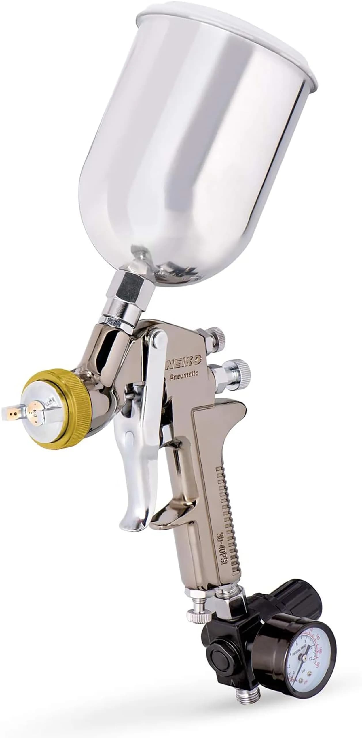 NEIKO Air Spray Gun Cleaning Kit 22 Piece | Essential Maintenance for All Paint Sprayers — 1.7mm nozzle