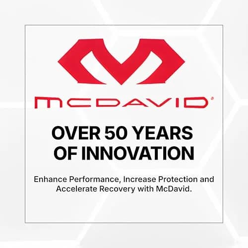 McDavid Ligament Knee Support with Side Stays & Cross Straps, Black Small | Orthopedic Brace thumbnail 8