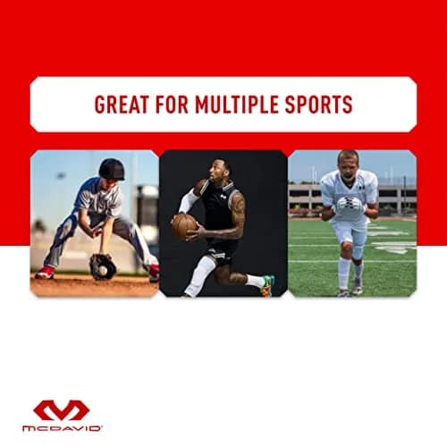 McDavid Maximum Support Knee Brace with Polycentric Hinges & Cross Straps, Black, Small | Orthopedic Brace thumbnail 3