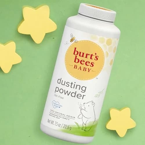 Burt's Bees Baby Dusting Powder, Talc-Free, 7.5 oz (212 g) | 100% Natural Origin Cornstarch Formula thumbnail 7