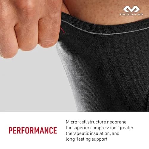 McDavid Open Patella Knee Compression Sleeve XL | Orthopedic Brace for Arthritis, Bursitis, Tendonitis Pain Relief thumbnail 3