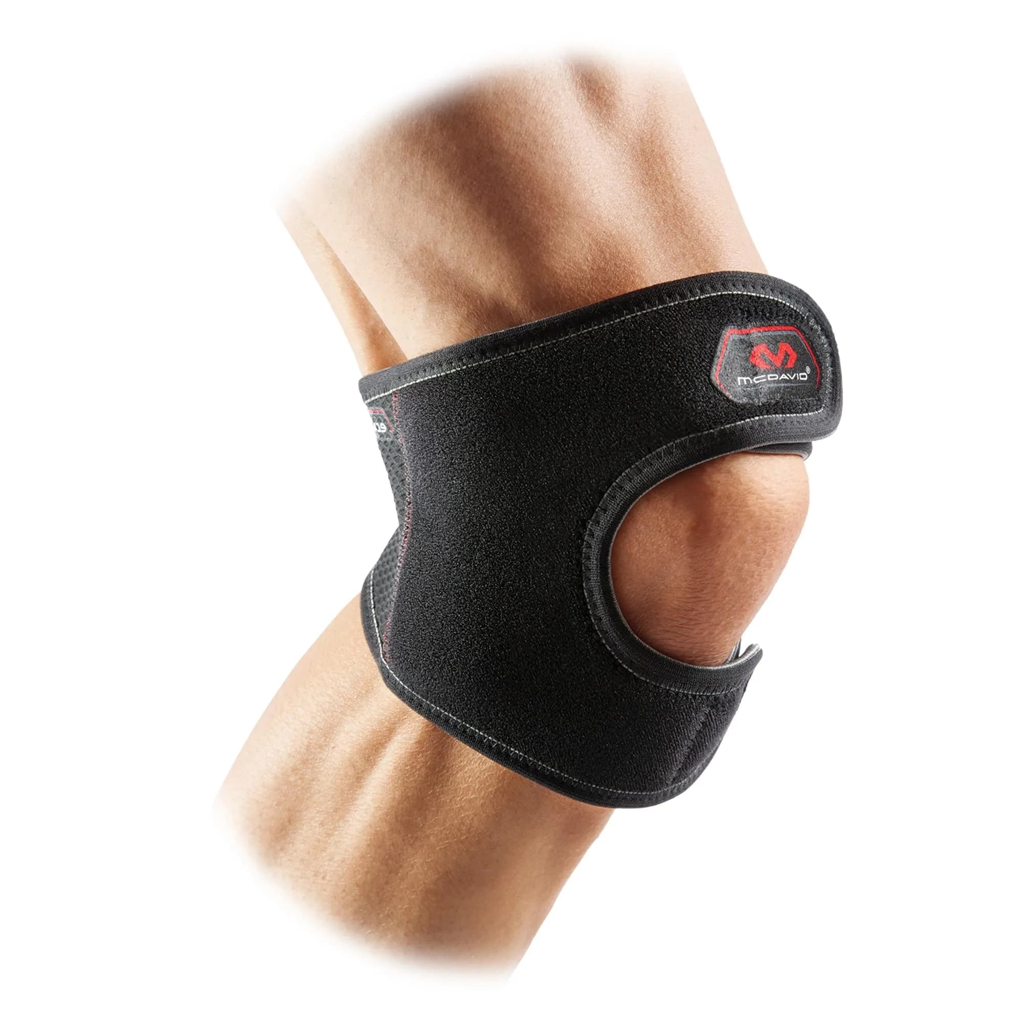 McDavid Knee Support Wrap Small Black | Orthopedic Brace for Knee Pain Relief — Small-Medium