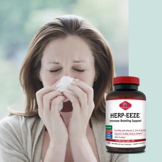 Olympian Labs Herp-eeze Next Generation Immune Support Capsules 120 Count (120 Count) thumbnail 3
