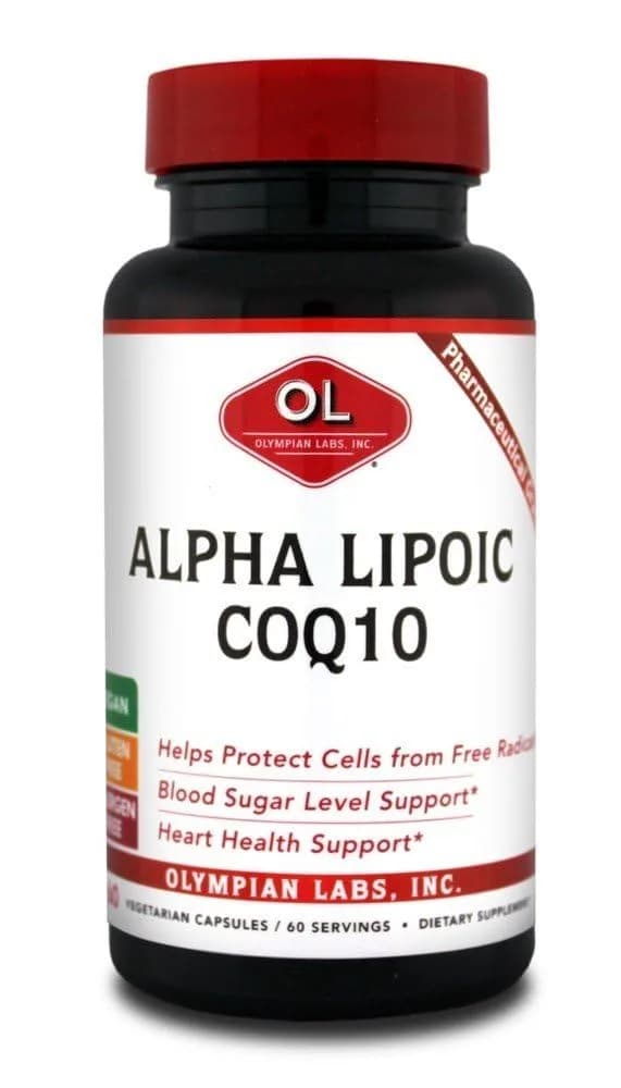 Olympian Labs Alpha Lipoic CoQ10 200 mg Capsules - main product image