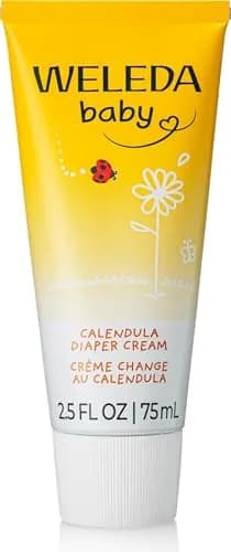 Weleda Baby Calendula Diaper Cream 2.8 oz (83 ml) | Plant-Rich Protection for Sensitive Skin thumbnail 1