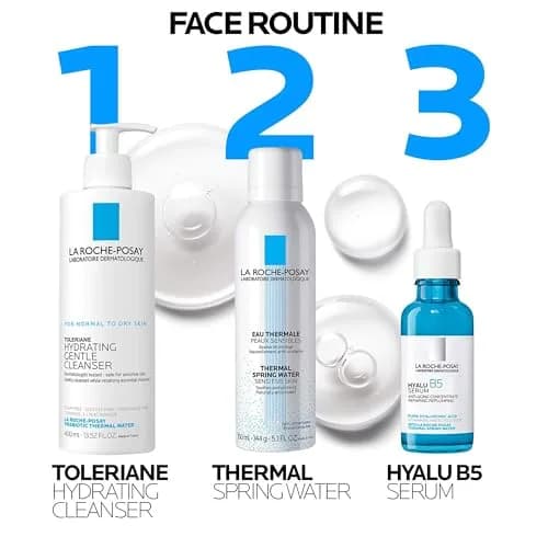 La Roche-Posay Thermal Spring Water Face Mist Hydrating Spray 300ml (10.1 Fl Oz) | Soothes & Refreshes Sensitive Skin thumbnail 5