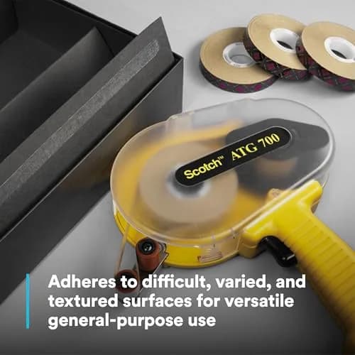 3M Scotch ATG Adhesive Transfer Tape 924 Clear 19mm x 32.9m (0.75 in x 36 yd) | Permanent Bond for Paper, Plastic, Fabric thumbnail 5